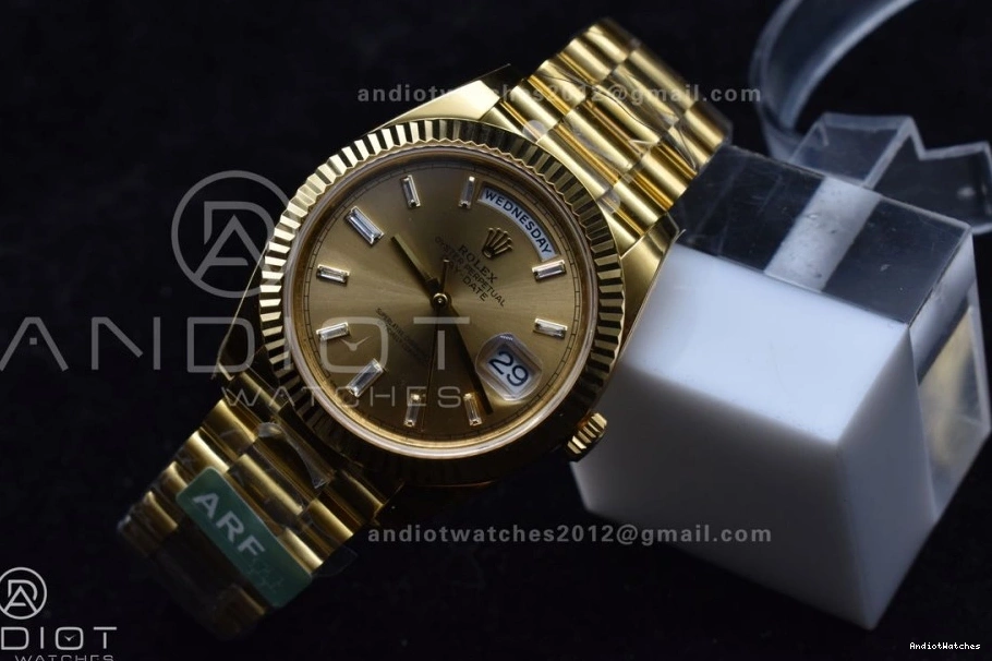 654 ARF President Day Bracelet VR3255 On 1:1 Dial 228238 (Gain Weight) Edition 40 Date Best Crystal Sustainable YG Gold 1106